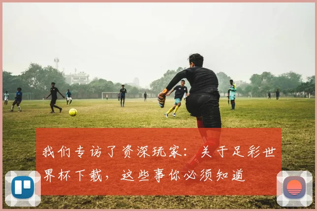 我们专访了资深玩家：关于足彩世界杯下载，这些事你必须知道